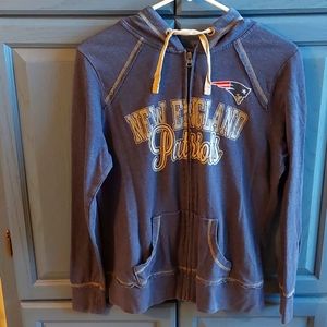Patriots Zip Up Hoodie